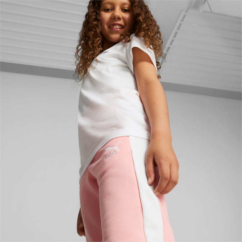 PUMA Classics T7 Girls Pink Track Pants - Image 2
