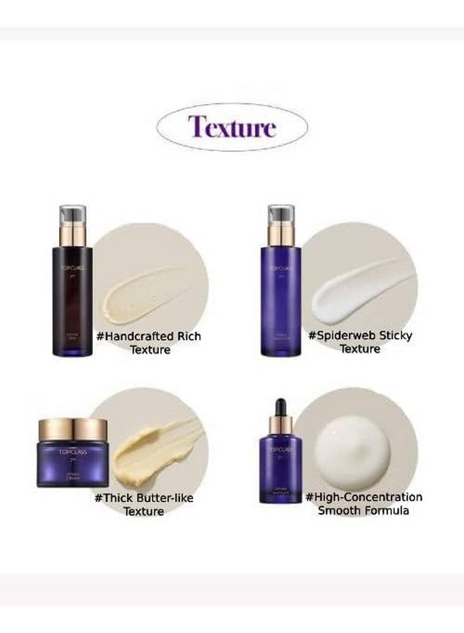 Charmzone CHARMZONE TopClass Lifting 7th Special Skincare Set - Premium Korean Anti-Aging Set | 4-Piece Kit with Toner, Emulsion, Ampoule & Cream | Triple Collagen for Firming, Lifting & Hydration - Image 2