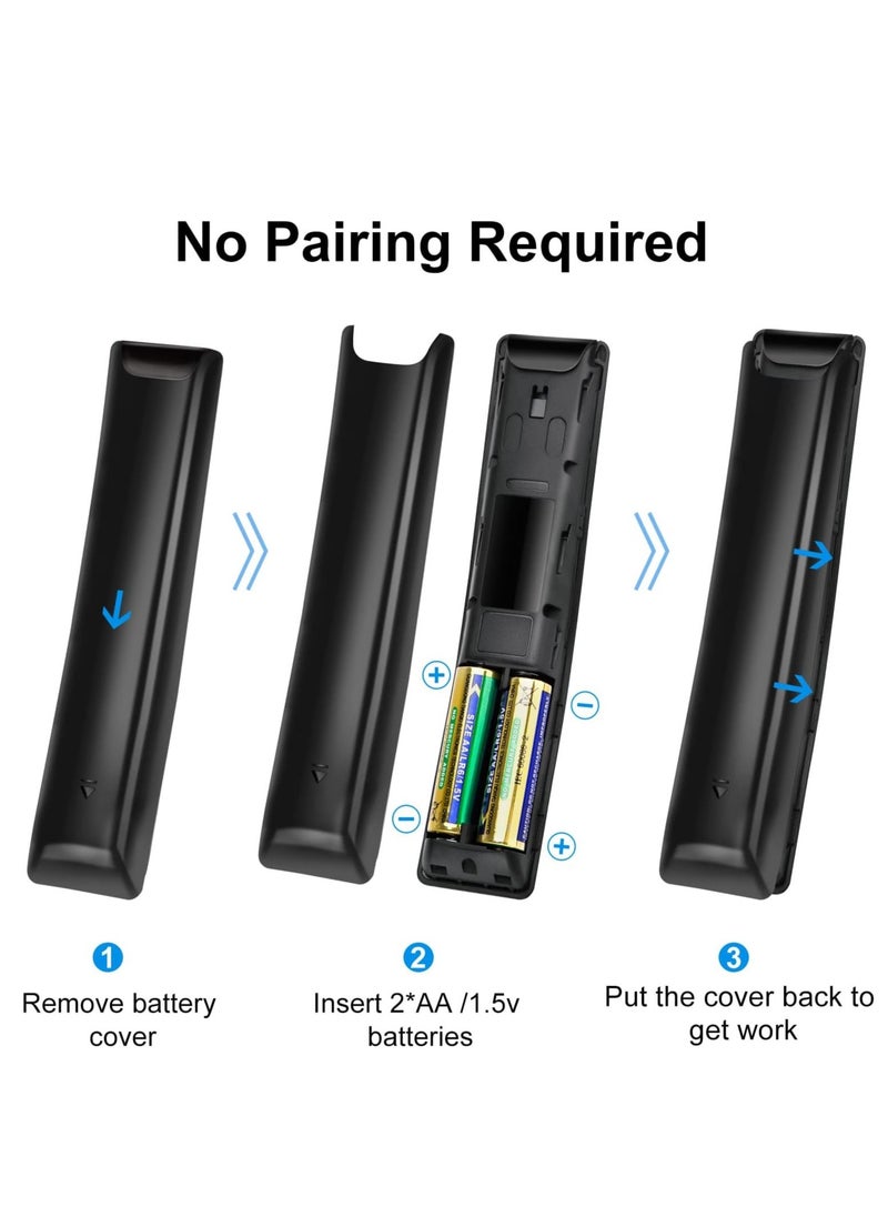 Universal Remote Control for Samsung Smart TV – Replacement Compatible with All Samsung LED, LCD, Curved, and 3D HDTVs