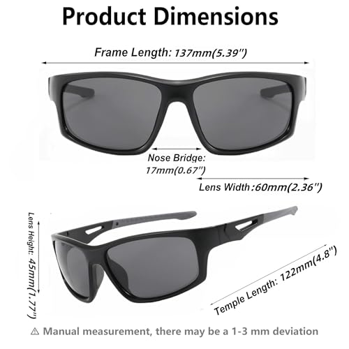 Karsaer Cricket Goggles Cycling Sunlasses for Men Stylish Women Wrap Around Sports Glasses E1356 - Image 3