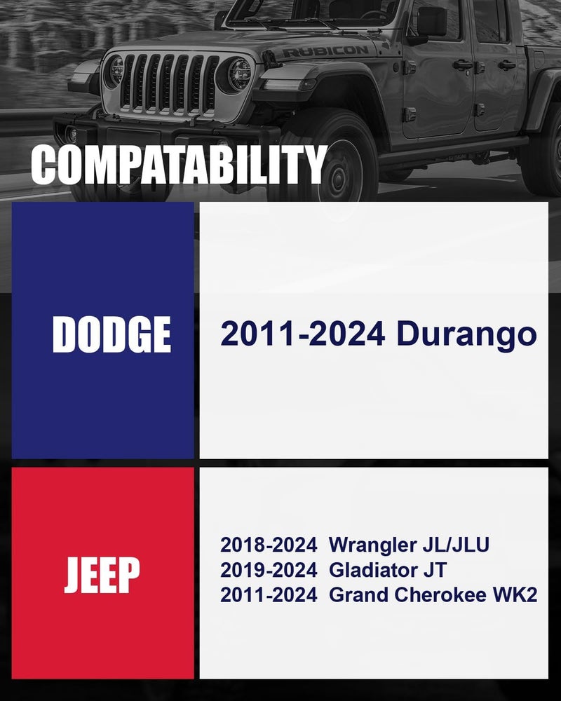 FLYCLE 1.5 inch 5x5 Hubcentric Wheel Spacers for 2018-2025 Wrangler JL/JLU, 2019-2025 Gladiator JT, 5x127mm Forged Wheel Spacer with 14x1.5 Studs & 71.5mm for 2011-2025 Grand Cherokee WK2 Durango - Image 3