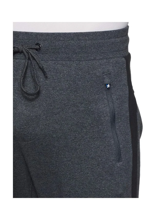 Jockey  AM71 Men Super Combed Cotton Rich Slim Fit Dual Tone Joggers with Zipper Pockets for Men | Best Price UAE
