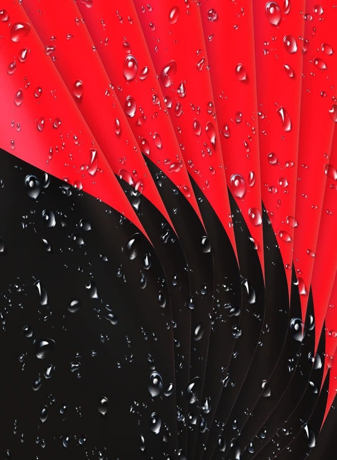 CCINEE 20 Sheets Double Sided Flower Wrapping Paper Waterproof Fresh Flower Packing Material Florist Bouquet Supplies DIY Craft Gift Packing, Red+Black - Image 3