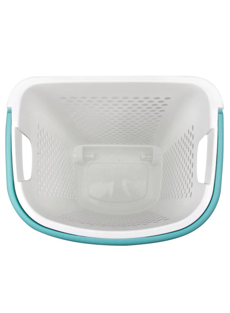 Polypropylene Rolling Hamper 60 L 50 x 38 x 62 cm - Image 2