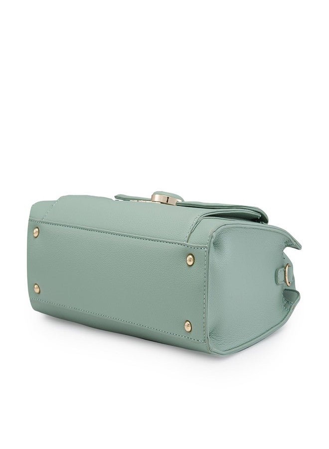 Caprese Jackie Satchel for Women (Medium, Green) - Image 5