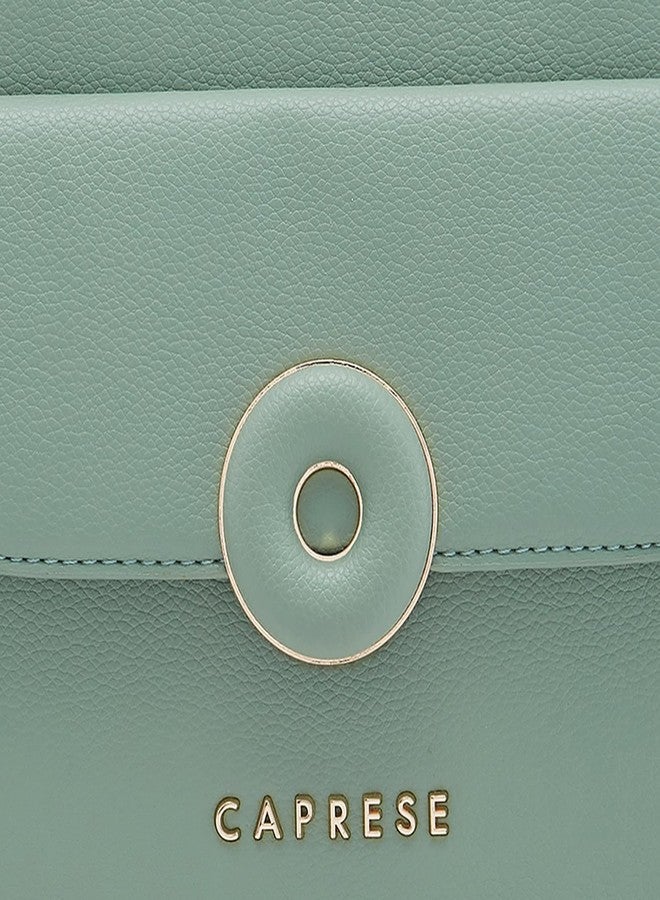 Caprese Jackie Satchel for Women (Medium, Green) - Image 3