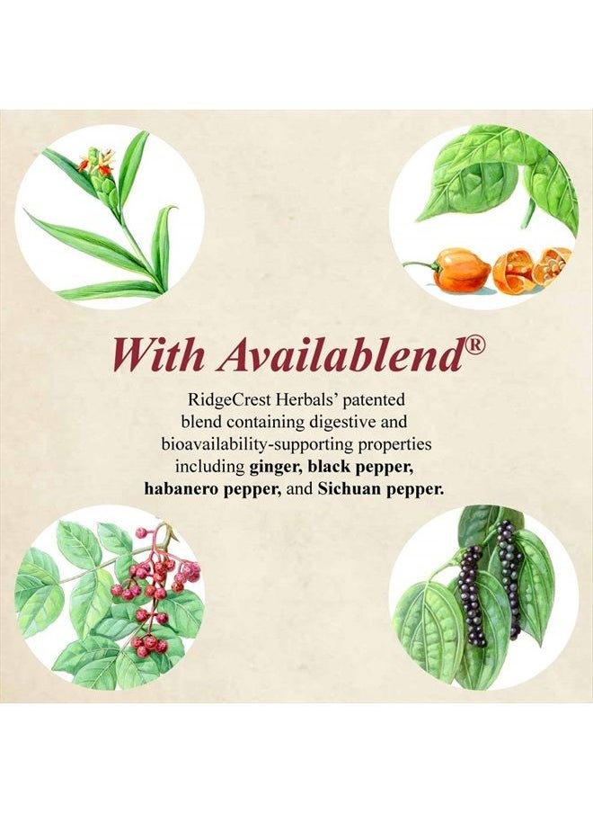 Ridgecrest Herbals - Ridgecrest Herbals ClearLungs, Chinese Herbal Formula, 120 Vegan Capsules - Image 1