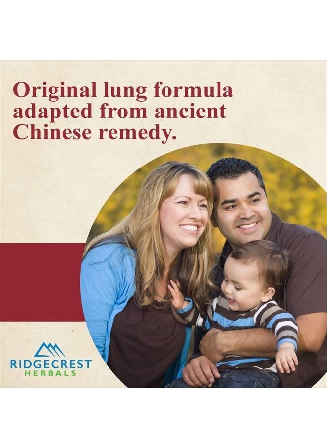 Ridgecrest Herbals - Ridgecrest Herbals ClearLungs, Chinese Herbal Formula, 120 Vegan Capsules - Image 1