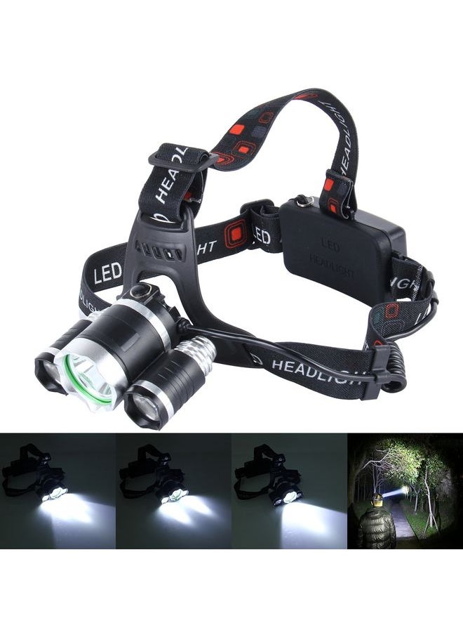 HuHa - LED Headlamp High Power Bright Headlight , 3 CREE T6 with Charger, NO Including Batteries - Image 1