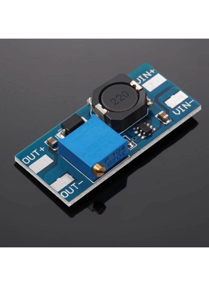 Frienda 10 Pieces DCDC Boost Converter 2A Adjustable Module Voltage Regulator Board Input Voltage 2 Volt24 Volt to 5 Volt28 Volt Output Voltage Without USB Connector  - Image 4