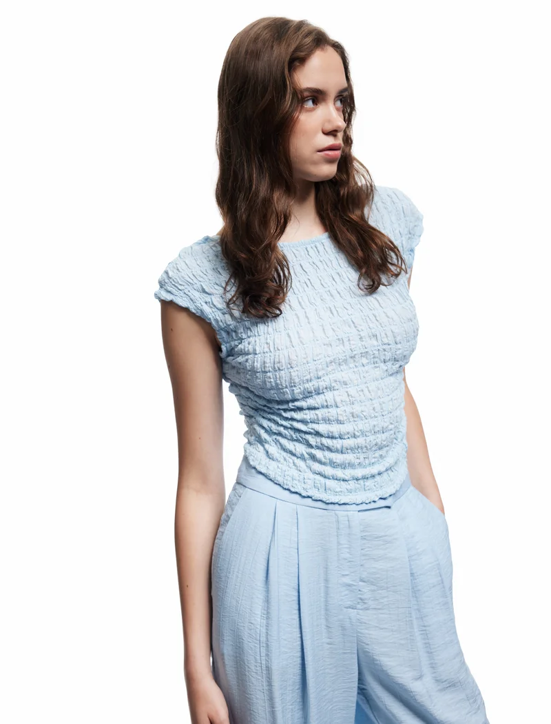 كوتون Crop T-Shirt