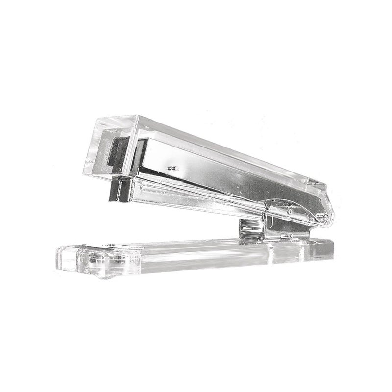 Kantek Clear Acrylic Desk Stapler, Large Capacity Holds a Full Strip of Standard Staples, 1.4" x 6" x 2.3", Non-Skid Feet, Office Organizer, Desk Accessory - Image 5