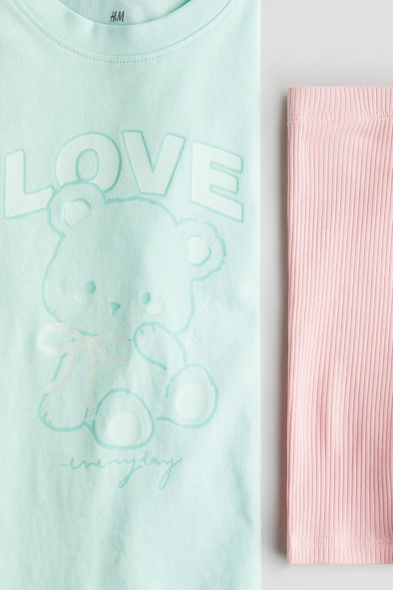 H&M 2-piece printed set