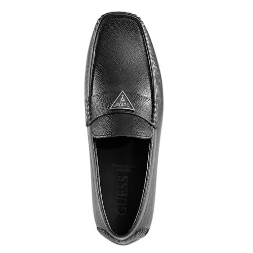 Guess Men's ALAI Driving Style Loafer, Black 001, 13 - Image 2