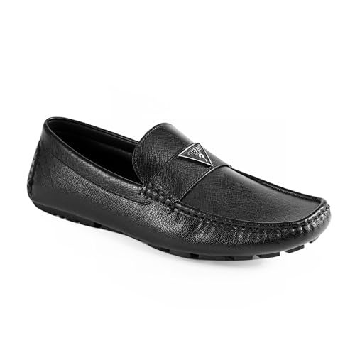 Guess Men's ALAI Driving Style Loafer, Black 001, 13 - Image 1