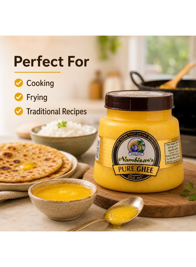 Nambisan's Pure Ghee 500 Ml - Image 5