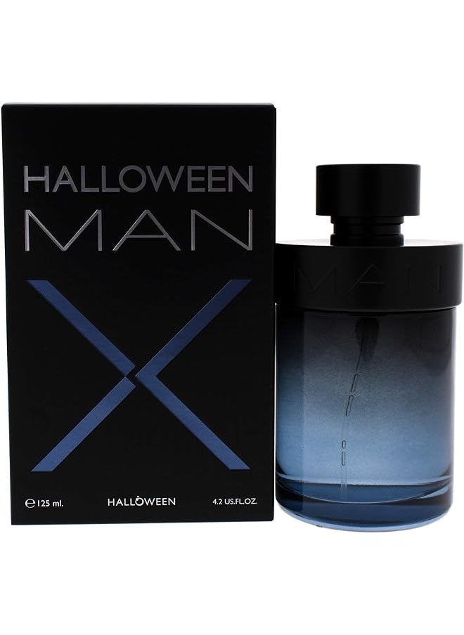 Halloween - Man X For Men 4.2 Oz Edt Spray 125 Ml Blue Black - Image 1