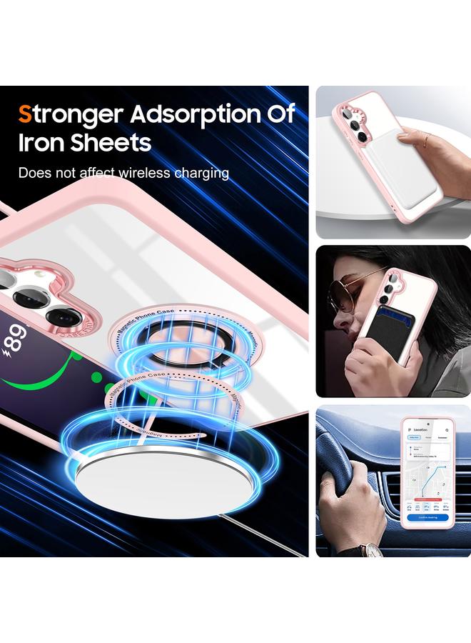 S-TOP Case For Samsung Galaxy S24+ 5G Magnetic Rotating Ring Holder Phone Case - Image 4