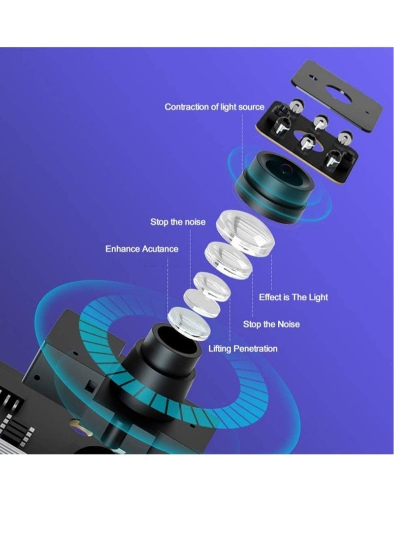 ELTRAZONE USB Camera Portable Wifi Camera Mini Wireless USB IP Camera Flexible 360 Degree Video Motion Detection Camera (Black) - Image 4