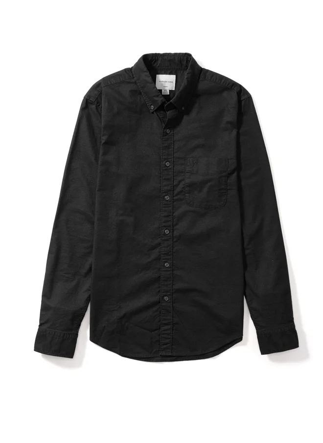 American Eagle AE Slim Fit Flex Oxford Button-Up Shirt