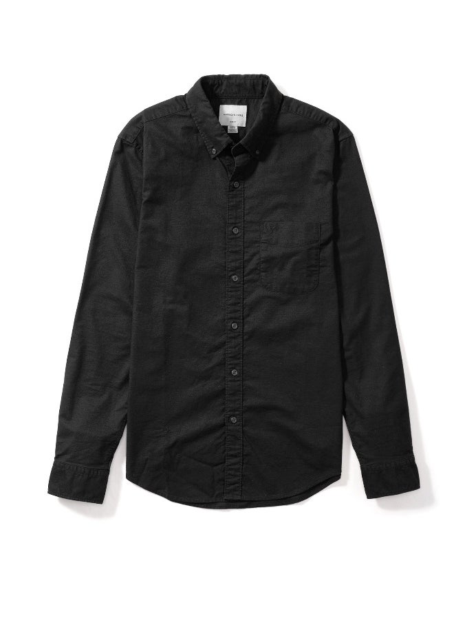 American Eagle AE Slim Fit Flex Oxford Button-Up Shirt  - Image 3