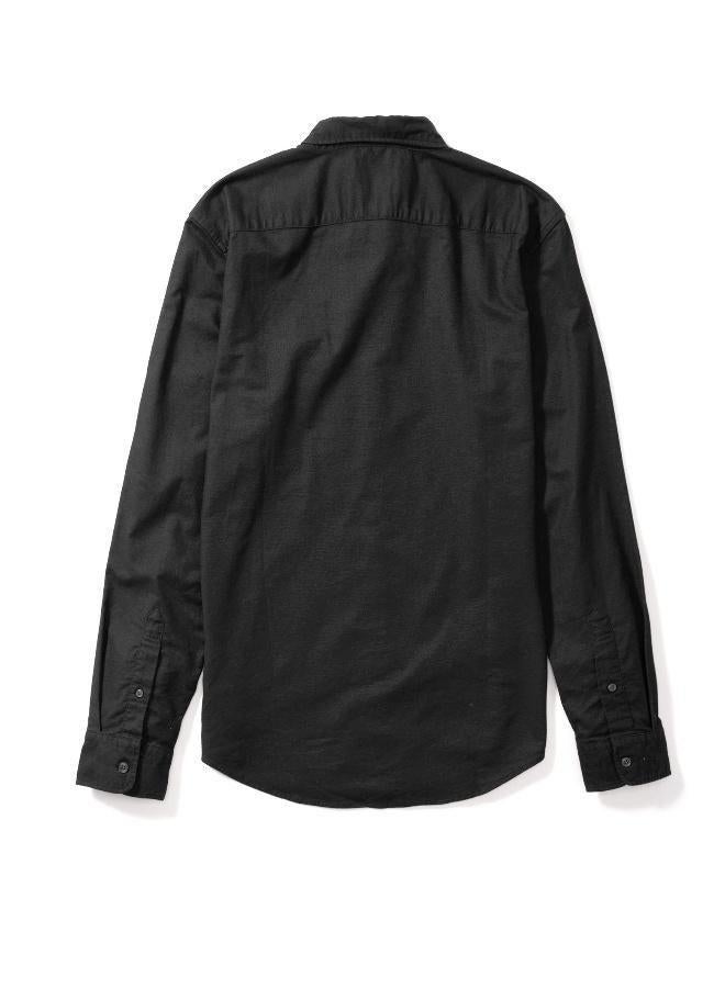 امريكان ايجل قميص أكسفورد بأزرار بقصة ضيقة ومرنة - Image 2