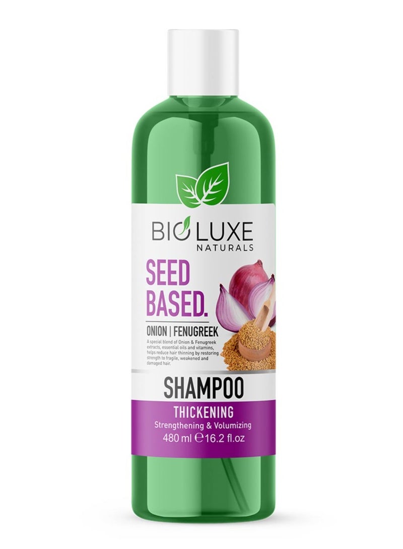 Bioluxe Naturals Fruit Based Hair Shampoo 480ml, Amla, Repairing, Hair Care