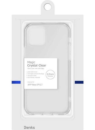 Benks Apple iPhone 12 Pro Max Case Magic Crystal Clear Glass Cover  - Image 1