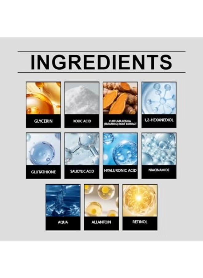  اوساورا رذاذ تقشير مقشر بحمض الكوجيك والكركم من بييل شوت، 100 مل رذاذ بييل شوت للعناية بالكيراتين بحمض الكوجيك والكركم، محلول تقشير مقشر، رذاذ بييل شوت بالكركم، عناية لطيفة بالجسم للحصول على بشرة ناعمة، تقشير وتلميع - Image 3