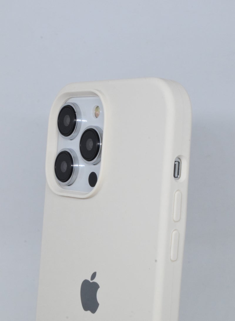 كابتن تيك جراب iPhone 15 Pro مقاس 6.1 بوصة من السيليكون الجل السائل لهاتف iPhone 15 Pro غطاء داخلي من الألياف الدقيقة الناعمة ذات الملمس الحريري المقاوم للخدش، غطاء رقيق مقاوم للصدمات متوافق مع iPhone 15 Pro - Image 3