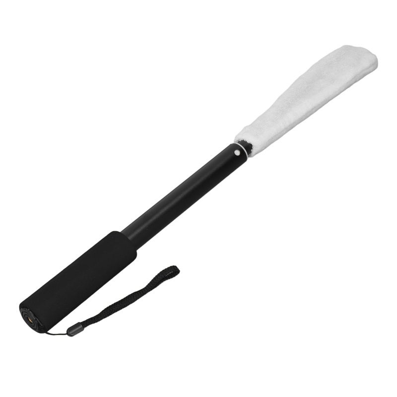 Retractable Toe Brush: 43‑85cm Adjustable Length, 3 Machine Washable Replaceable Cotton Tips - Sturdy ABS Material, Gentle Deep Clean Long Handle Foot Scrubber for Seniors, Elderly, Disabled and Those - Image 3