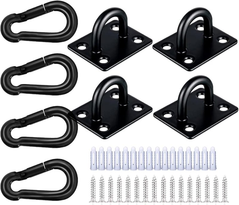 8mm Door Buckle Plate Marine Hardware Hook Wall Crowns For Yoga Hammocks Swing - Image 5