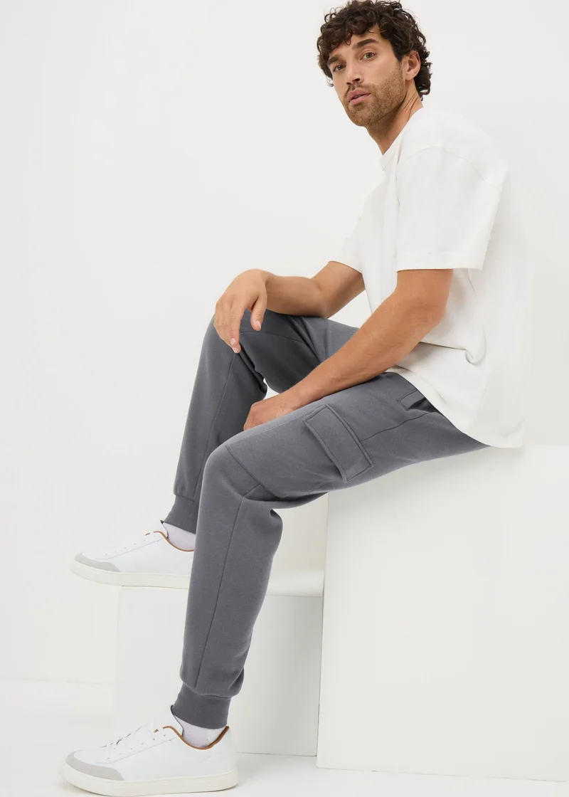 ماتلان Grey Slim Cuff Joggers