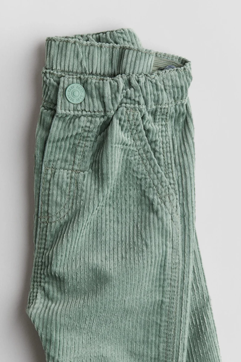 H&M Cotton Corduroy Trousers