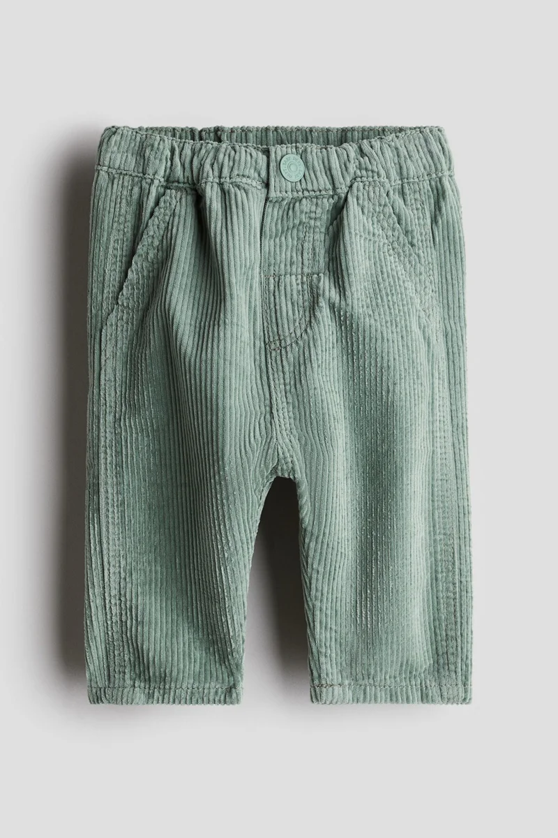 H&M Cotton Corduroy Trousers