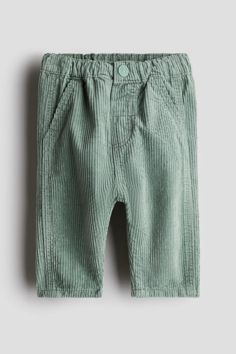 H&M Cotton Corduroy Trousers