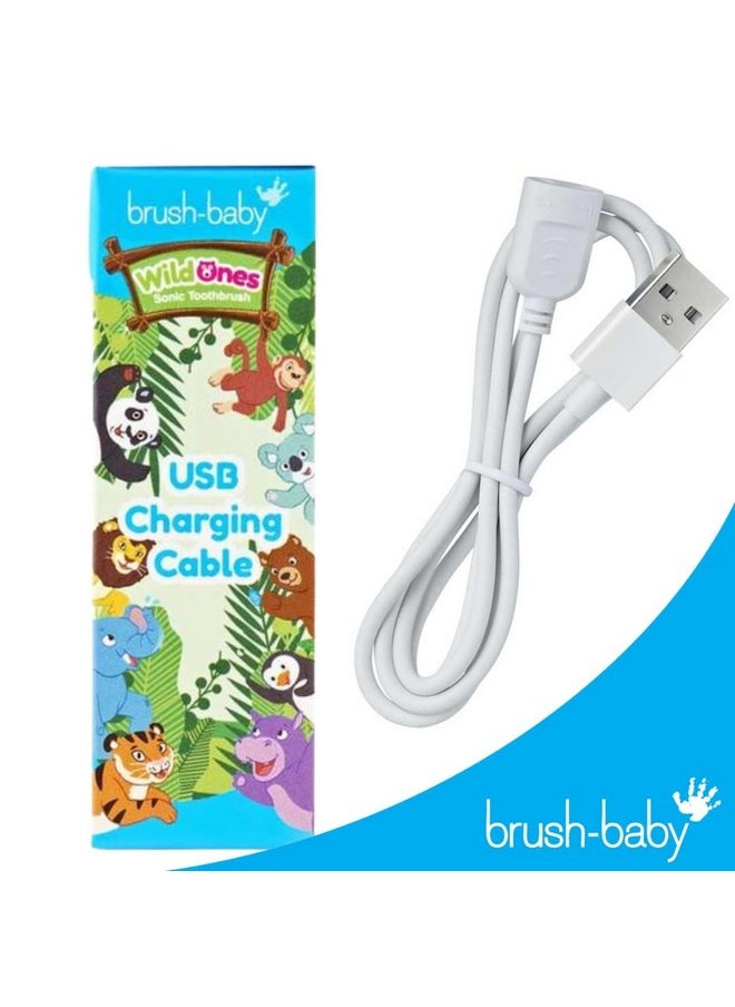 brush-baby Brushbaby Magnetic USB Charging Cable for WildOnes Rechargeable Sonic Toothbrushes.  - Image 2