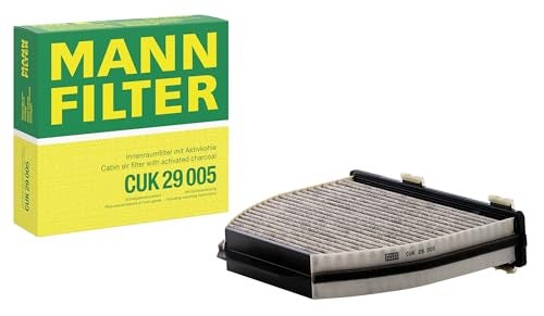 Mann Filter CUK 29 005 Automotive Cabin Air Filter with Activated Carbon Car Truck Passenger Compartment OEM Filter Replacement for Mercedes Benz E350 C300 C250 and more