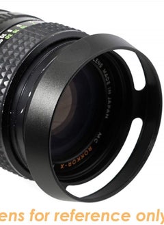 Fotasy 43mm Metal Curved Lens Hood, 43mm Vented Hood, 43mm Lens Hood for Fuji Leica Leitz Panasonic Olympus Panasonic Sony Lens, 43mm Screw-in Lens Hood  - Image 4