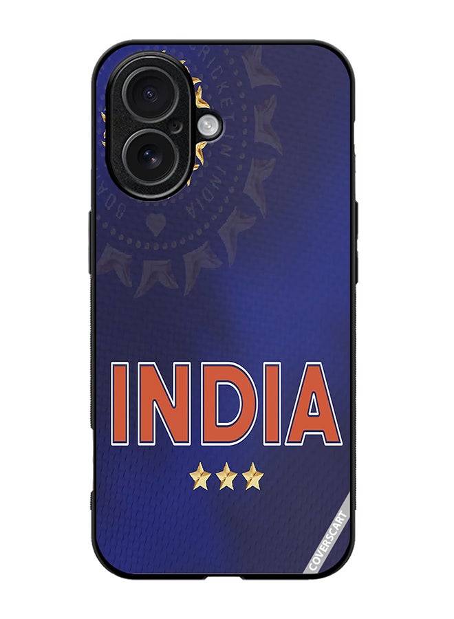 COVERSCART Protective Case Cover For Apple iPhone 17 India Team Jursey Design Multicolour