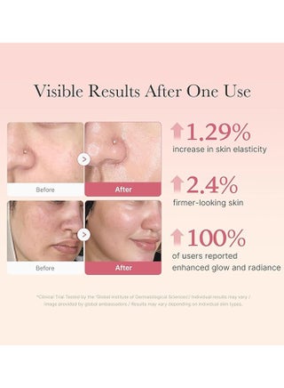 Collagen Jelly Cream-50ml with Niacinamide and Freeze-Dried Collagen improves uneven skin tone, boosts hydration, and 24-hour glow. No artificial colors. Korean skincare(1.69 fl. oz.) - view 4