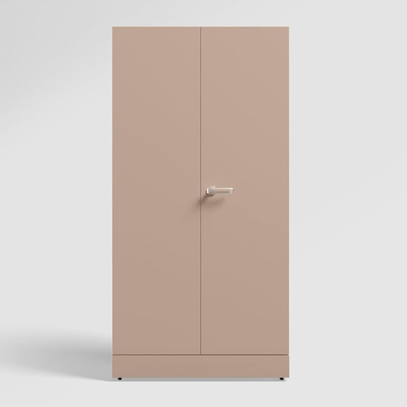GODREJ INTERIO GODREJ INTERIO Almirah Auraline Women Basic 2Door Steel Almirah Cupboard for Clothes Textured Affogato 1Year Warranty 7 Shelves 1 Drawer  - Image 3
