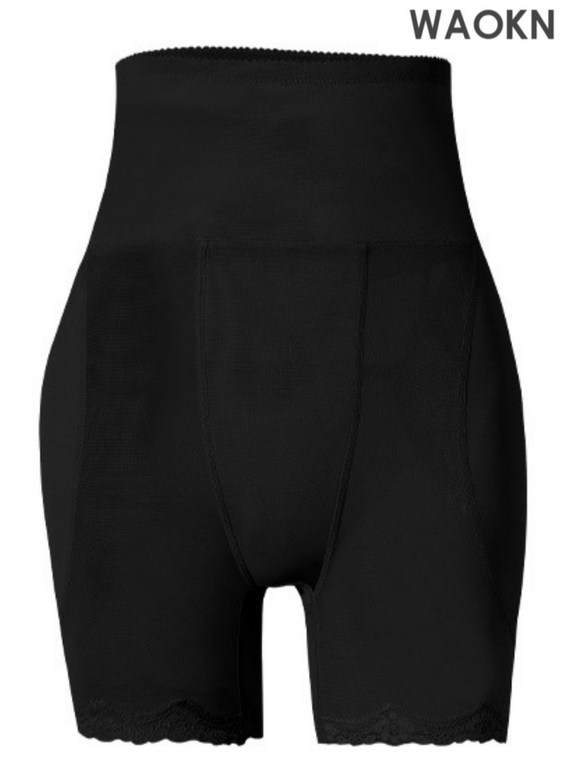 WAOKN Body Shaper for Women Tummy Control Plus Size Shapewear Hip Pads Tummy Control Shapewear Butt Lifter Seamless Booty Lifting Control Panties,Women Shapewear Hip Up Padded Pads Lifter Enhancer  - Image 1
