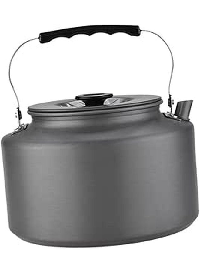 Collapsible Portable Camping Tea Pot Kettle Outdoor Water Boiler for Hiking - Image 1