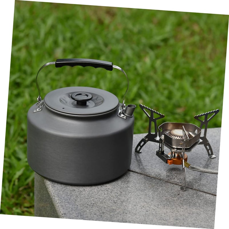 Collapsible Portable Camping Tea Pot Kettle Outdoor Water Boiler for Hiking - Image 4