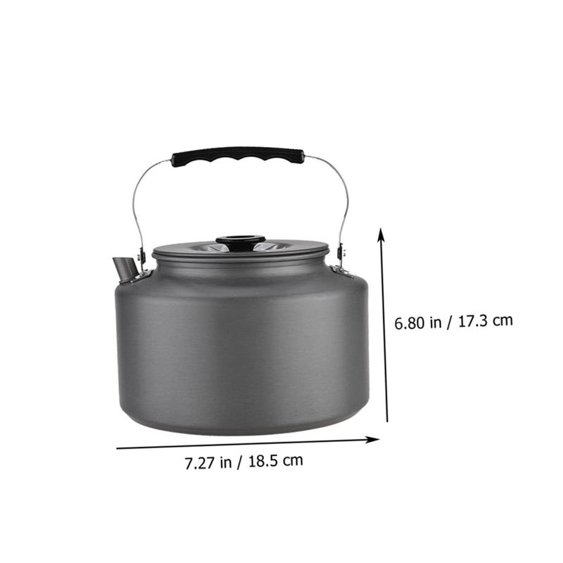 Collapsible Portable Camping Tea Pot Kettle Outdoor Water Boiler for Hiking - Image 5