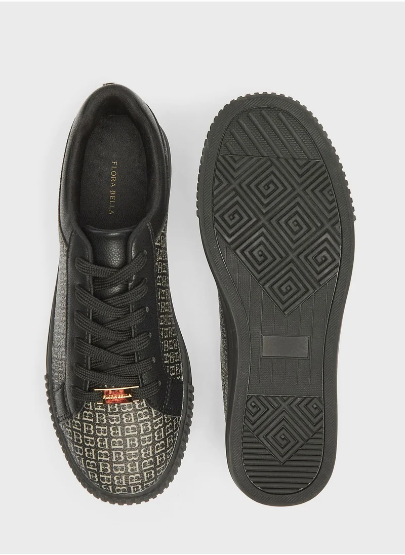 شو اكسبرس Lace Up Low Top Sneakers