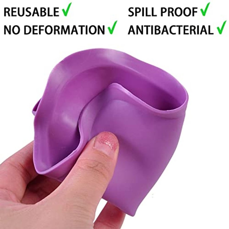 ALKAYAN Female Urination Device Reusable Silicone Women Pee Funnel Allows Women to Pee Standing Up for Camping, Outdoor, Travel（2 Pack） - Image 2