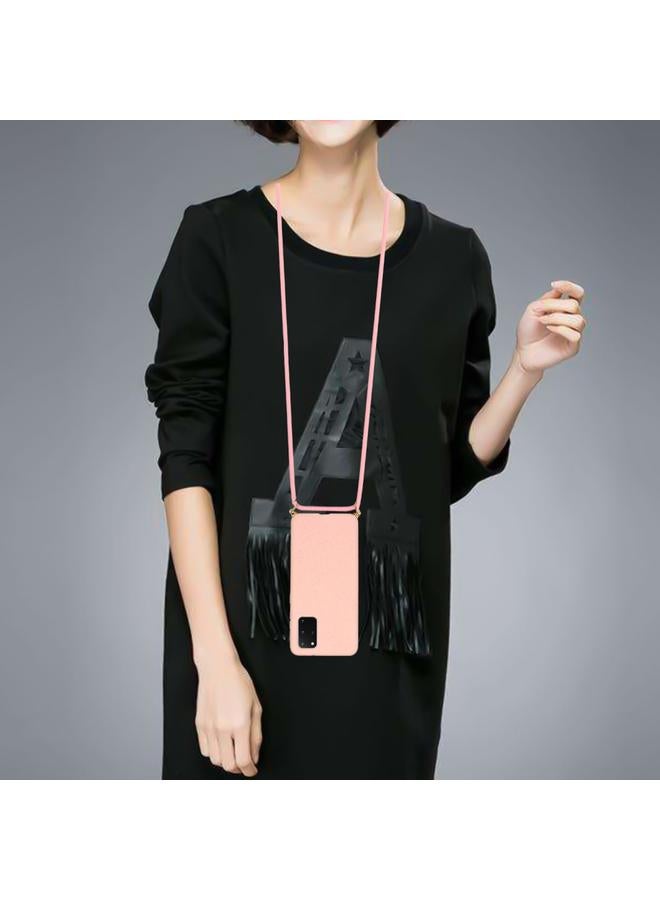 Zaboon Case For Galaxy S20 Plus Wheat Straw Material + TPU Protective Case with Lanyard - Image 4