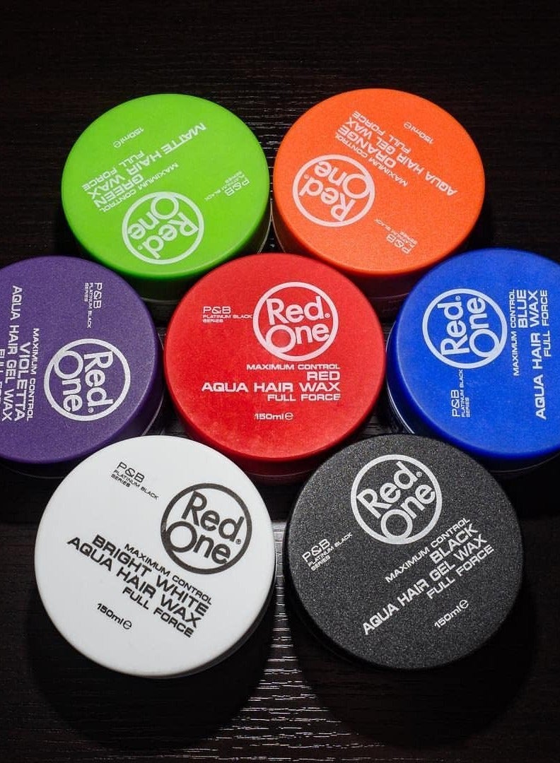 Redone RedOne Cobra Aqua Hair Wax Full Force – Maximum Control & Shine – 150ml - Image 4